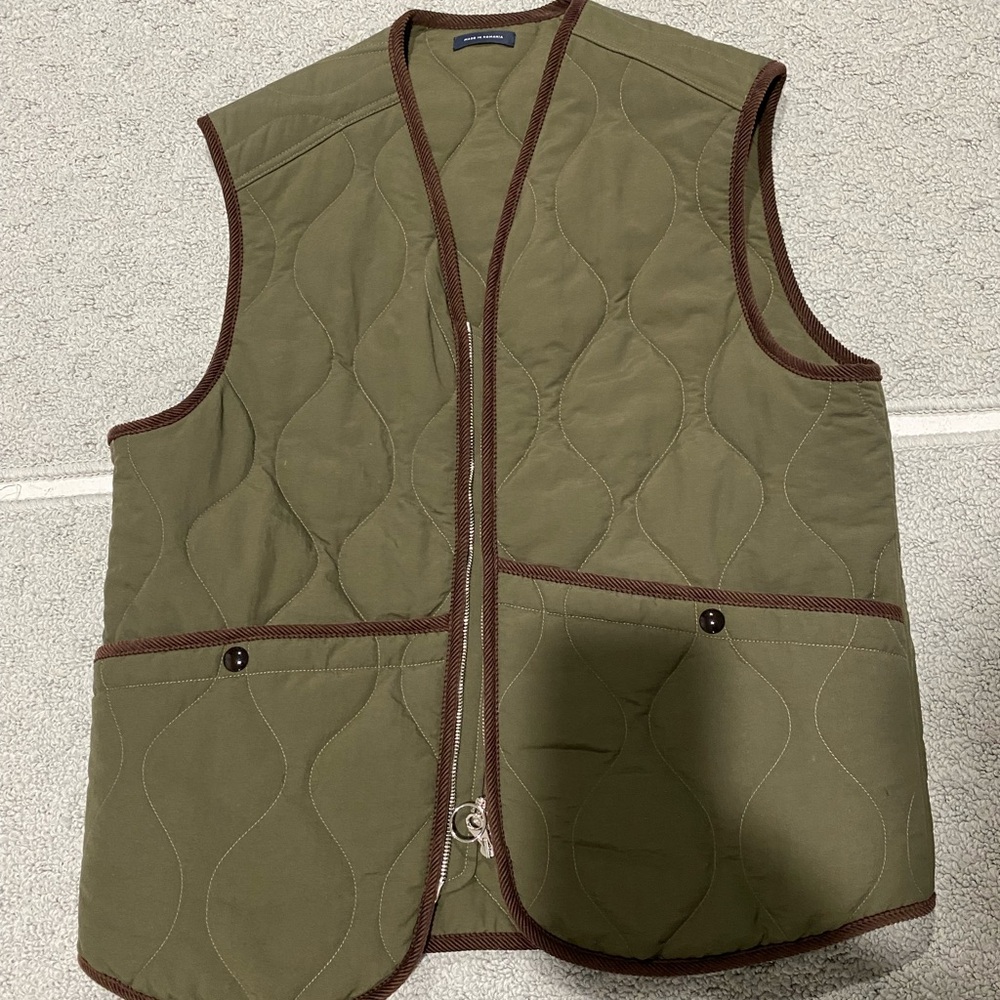 Drakes Quilted Gilet